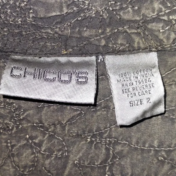 Chico's embroidered jacket - Picture 8 of 8